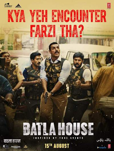 Download Batla House (2019) Hindi Movie 480p | 720p | 1080p WEB-DL 400MB | 1.2GB