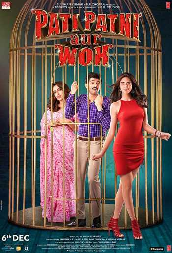 Download Pati Patni Aur Woh (2019) Hindi Movie 480p | 720p WEB-DL 400MB | 1.4GB
