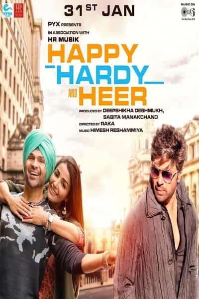 Download Happy Hardy And Heer (2020) Hindi Movie 480p | 720p Pre-DVDRip 400MB | 1.2GB