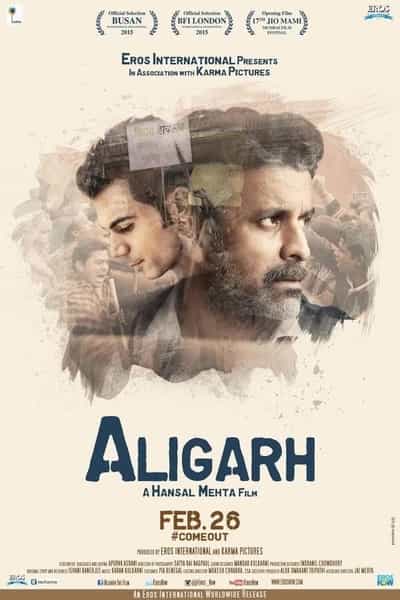 Download Aligarh (2015) Hindi Movie 480p | 720p WEBRip 350MB | 1GB