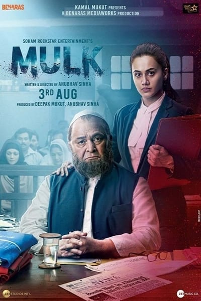 Download Mulk (2018) Hindi Movie 480p | 720p WEB-DL 400MB | 1GB