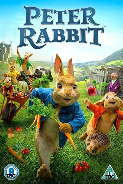 Download Peter Rabbit (2018) Dual Audio {Hindi-English} Movie 480p | 720p BluRay 300MB | 750MB