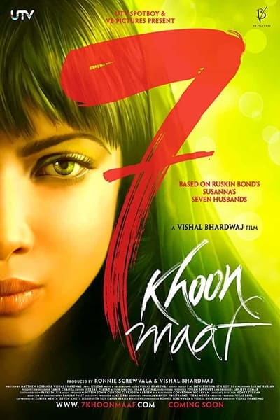 Download 7 Khoon Maaf (2011) Hindi Movie 480p | 720p WEB-DL 400MB | 1.1GB
