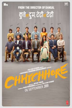 Download Chhichhore (2019) Hindi Movie 480p | 720p | 1080p WEB-DL 400MB | 1GB