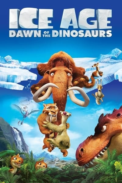 Download Ice Age: Dawn of the Dinosaurs (2009) Dual Audio {Hindi-English} Movie 480p | 720p BluRay 300MB | 800MB