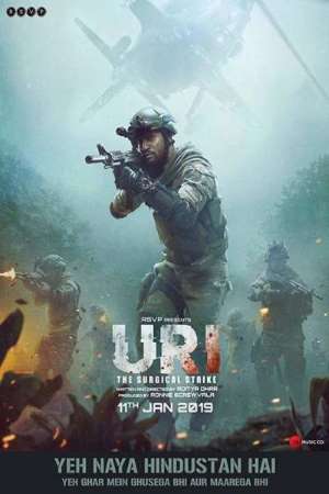 Download Uri The Surgical Strike (2019) Hindi Movie 480p | 720p BluRay 350MB | 1GB