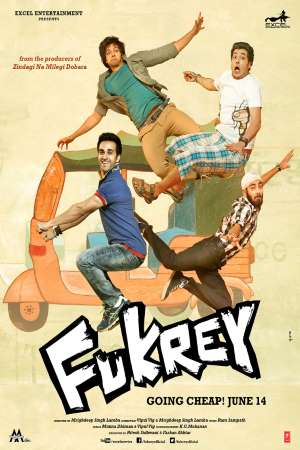 Download Fukrey (2013) Hindi Movie 480p | 720p | 1080p BluRay 400MB | 1GB