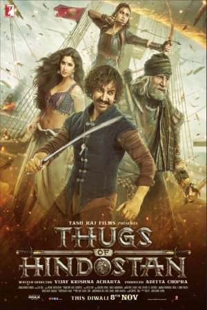 Download Thugs of Hindostan (2018) Dual Audio {Hindi-English} Movie 480p | 720p | 1080p BluRay 500MB | 1.3GB