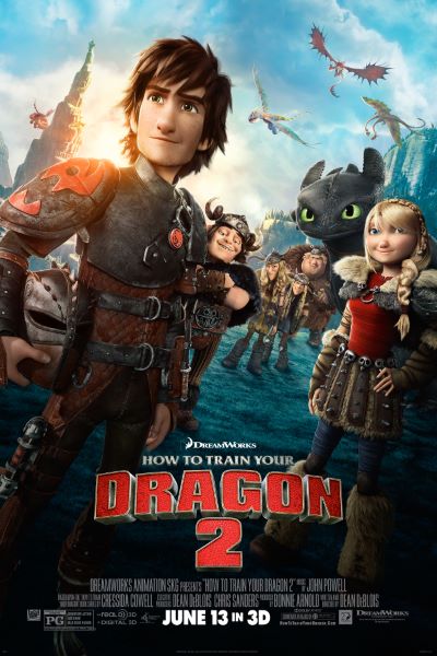 Download How to Train Your Dragon 2 (2014) Dual Audio {Hindi-English} Movie 480p | 720p | 1080p BluRay ESub