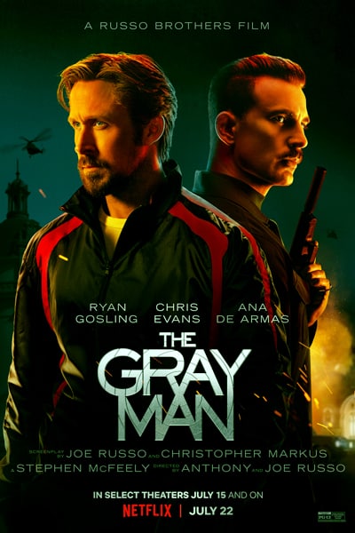 Download The Gray Man (2022) Dual Audio {Hindi-English} Movie 480p | 720p | 1080p WEB-DL ESub