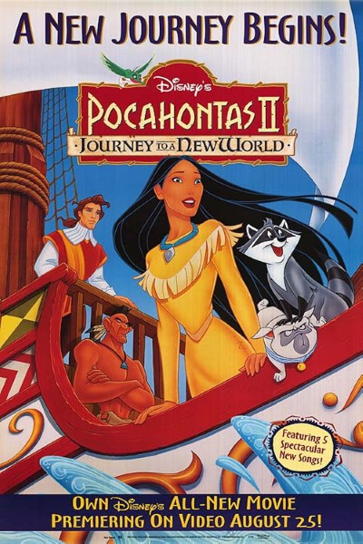 Download Pocahontas 2: Journey to a New World (1998) Dual Audio {Hindi-English} Movie 480p | 720p | 1080p BluRay ESubs