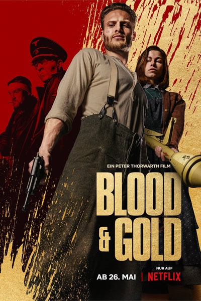 Download Blood & Gold (2023) Dual Audio {Hindi-English} Movie 480p | 720p | 1080p WEB-DL ESub
