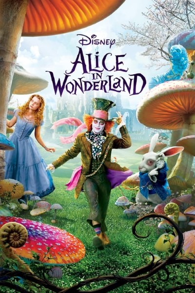 Download Alice in Wonderland (2010) English Movie 480p | 720p | 1080p Bluray ESub