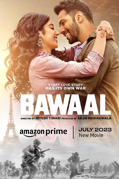 Download Bawaal (2023) Hindi Movie 480p | 720p | 1080p WEB-DL ESub