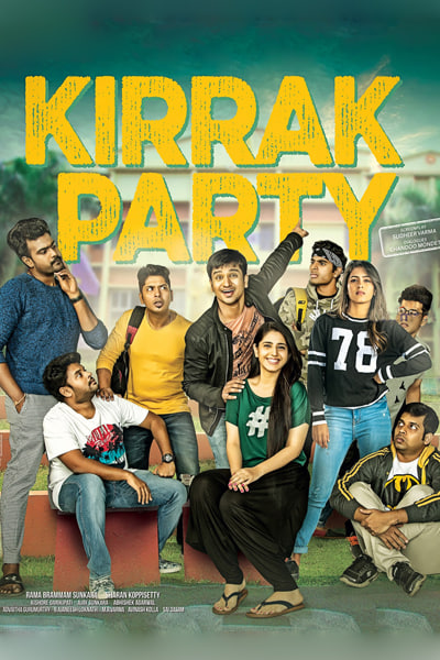 Download Kirrak Party (2018) Dual Audio {Hindi-Telugu} Movie 480p | 720p | 1080p WEB-DL ESub